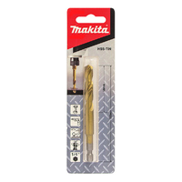 Makita HSS-TIN Metal Drill Bit 9.0 x 102mm 1/4 Hex B-51035