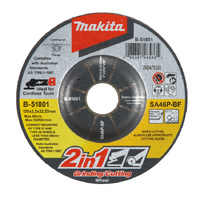 Makita 100 x 2.2 x 16mm 2 In 1 Grinding & Cutting Wheel Inox (25pk) B-51786-25