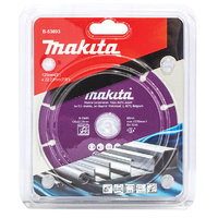 Makita 125mm Diamond Blade Seg Vac Braze 22.23mm x 1.3mm B-53693