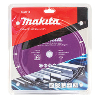 Makita 230mm Diamond Blade Seg Vac Braze 22.23mm x 1.6mm B-53718