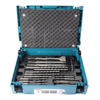 Makita Makpac Connector Case SDS-Plus Drill & Chisel Set 17pc B-53877