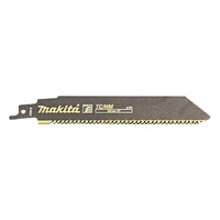 Makita 152mm x 1.25mm 8tpi Reciprocating Blade TCT (10pc) B-55572-10