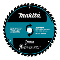 Makita Efficut Blade Range 260mm x 25.4 x 45T TCT B-64646