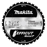 Makita 150mm x 20 x 33t Efficut Metal TCT Saw Blade B-69369