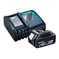 Makita 18V 5.0Ah Battery & Charger with Fuel Gauge Set B-90174