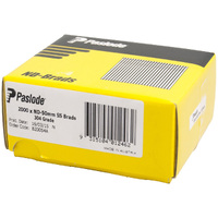 Paslode 50mm 14ga ND Series Stainless Steel Brads (2000) B20054A