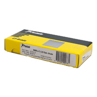 Paslode 15mm 18ga Electro Galvanised C1 Series Brads (5000) B20072