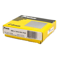Paslode 25mm 16ga Electro Galvanised C Series  Brads (3000) B20225
