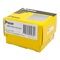 Paslode 65mm 16ga Electro Galvanised C Series  Brads (3000) B20265