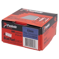 Paslode Angled Brad Electro Galv 63 mm x 2000 B20765