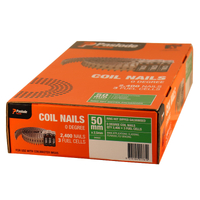 Paslode 50mm x 2.5mm Ring HDG Coil Nails - Suits Coil Master IM50S B40022