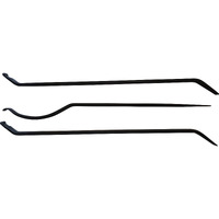 GTS 3-Piece Tubeless Truck Tyre Lever Set - Michelin Style - 2 Straight, 1 Hook