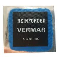 50 x 40mm Square Universal Repair Patch for Bias Ply or Radial Car Tyres SQAL50