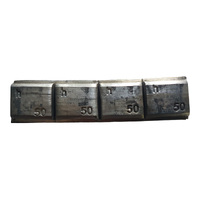 50 Gram Lead (Pb) Stick On Wheel Balance Weights With Norton Tape x 10 Strips