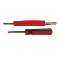 2 x Tyre Valve Core Remover Screwdriver (Standard Length + Double Ended)
