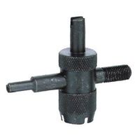 4 Way Tyre Valve Repair Tool Black WHGABVT21