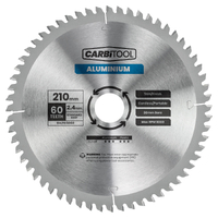 Carb-I-Tool 210mm 60T Aluminium Cutting Circular Saw BA2103060