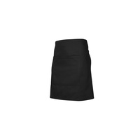 Short Waisted Apron Black