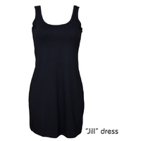Bamboo Dress Jill Size 8 Colour Black