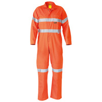 Bisley Taped Hi Vis Lightweight Coverall