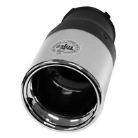 Chrome Sporty Exhaust Tip fits pipes 35-52mm by PARKSAFE