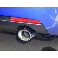 Sporty Chrome Exhaust Tip fits 35-52mm pipe
