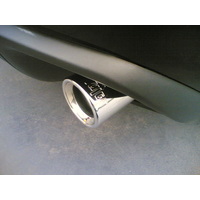 Chrome Exhaust Tip fits 40-49mm pipes