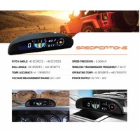 PARKSAFE Multi-Function 4x4 HUD GPS LCD Display