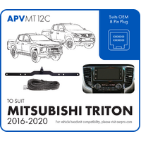 PARKSAFE Mitsubishi Triton Reversing Camera 2016-20
