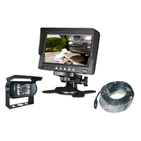 Rear Camera and 7" Monitor System by PARKSAFE