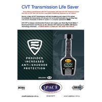 X1R CVT Transmission Anti-shuddering Treatment