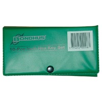 Bondhus 10 Pce Imperial Hex Key Wallet Set BD00008