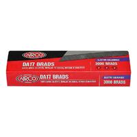 Airco DA21 50mm x 1.75mm Galvanised Coated Brads (Qty 3000) BD21501