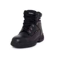 Mack Bulldog II Lace-Up Safety Boots Size AU/UK 4 (US 5) Colour Black