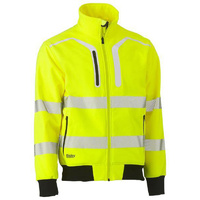 Bisley Taped Hi Vis Soft Shell Bomber Jacket