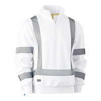 X Taped 1/4 Zip Pullover White Size XS