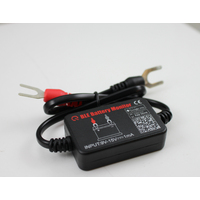 Universal 12V Battery Monitor with Voltage Meter and Auto Alarm Bluetooth 4.0