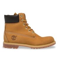 Timberland Women's Premium 6"" Waterproof Leather Boots Shoes - Wheat Nubuck - US 6.5