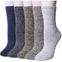 3x Men's Pairs Thick Wool Blend Work Socks Heavy Duty Outdoor Warm (EU42-EU48)