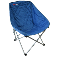 BlackWolf Bucket Chair Camping Camp Hiking Folding Classic - Blue
