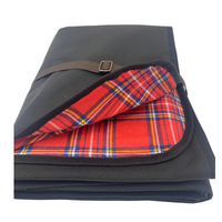 Jacaru Premium Picnic Blanket Rug Mat Outdoor 100% Cotton - Made in Australia - 195cm x 145cm (X-Large)