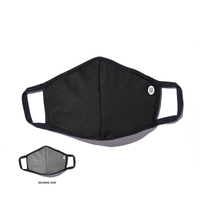 Stance Butter Blend Solid Face Mask Ultra Soft Reusable Reversible Comfy - Black