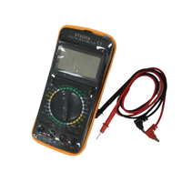Digital Multimeter Tester Voltage Resistance Ohms Amps DT9205M - Batteries Incl.