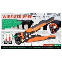 8" Self-adjusting Wire Stripper Cable Crimper Cutter Electrical Terminals Pliers