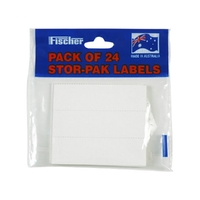 Pack 24 Stor-Pak Bin Labels Fischer