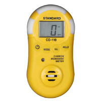 Carbon Monoxide Meter 0-1000PPM Range Beep Above 200 LCD Display with Sensor