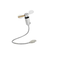 Programmable USB Fan 5VDC USB On/Off switch gooseneck for the optimum angle