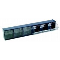 Small 6 Bin Parts Rack Cabinet Suits for ICs Nuts Screws 40