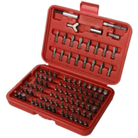 Hex Tip Kit 100 Piece Screw Driver Bits Including Security Drives etc