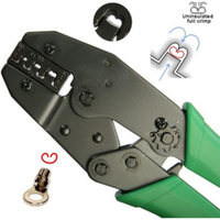 Crimping Tool Interlocking Solderless Curl Crimps with Split Crimp ends AWG20-18  AWG16-14  AWG12-10